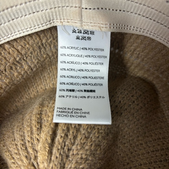 Urban Outfitters Tan Knit Fedora Hat - Picture 7 of 8